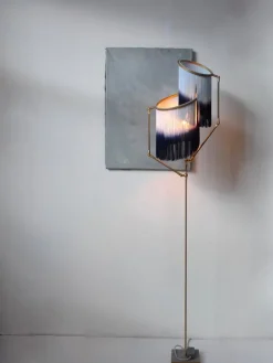 Outlet Pamono Blue Charme Floor Lamp by Sander Bottinga
