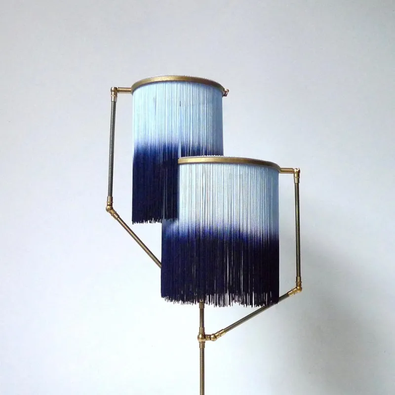 Outlet Pamono Blue Charme Floor Lamp by Sander Bottinga
