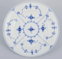 Pamono Blue Fluted Plain in Porcelain from Royal Copenhagen, 1938, Set of 6><noscript><img width=