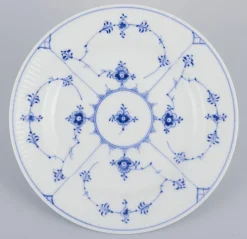 Pamono Blue Fluted Plain in Porcelain from Royal Copenhagen, 1938, Set of 6><noscript><img width=