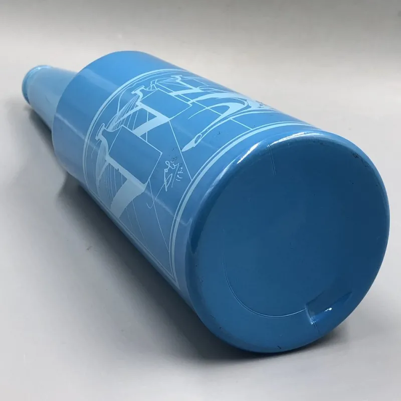 Pamono Blue Glass Bottle No 2 by Salvador Dali for Rosso Antico, Italy, 1970s> Bottles, Carafes & Jugs