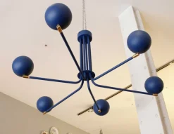Clearance Pamono Blue Jupiter Chandelier by Juanma Lizana