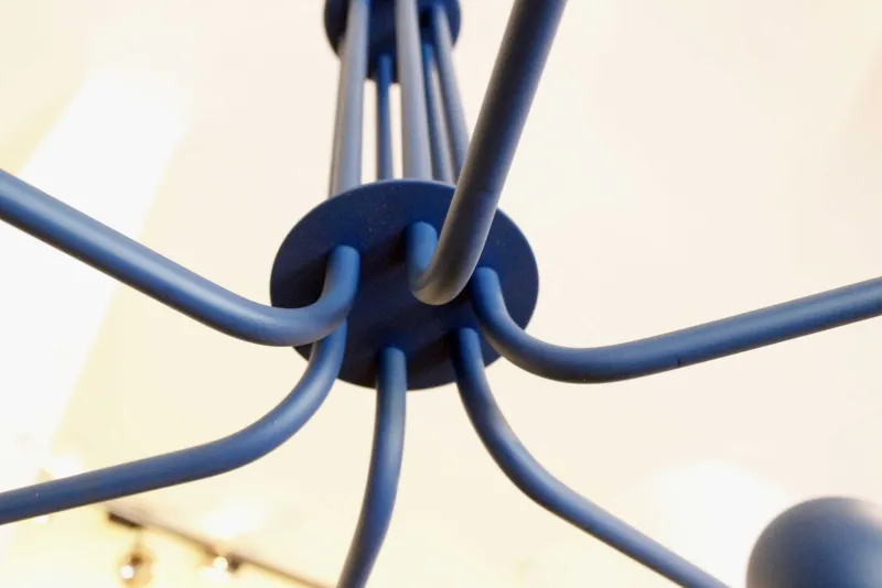 Clearance Pamono Blue Jupiter Chandelier by Juanma Lizana