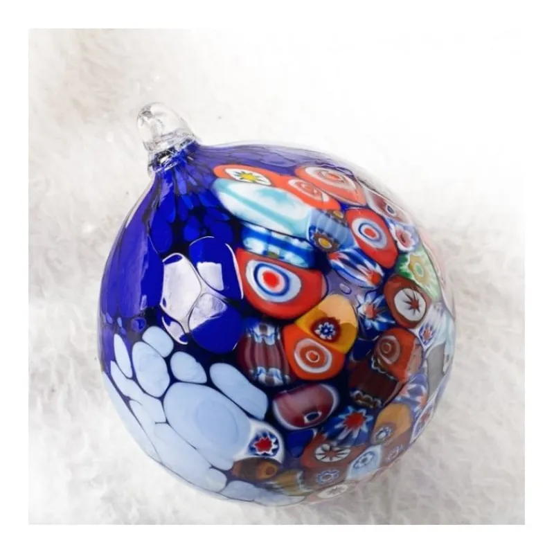 Discount Pamono Blue Murano Glass Balls from YourMurano, Set of 3