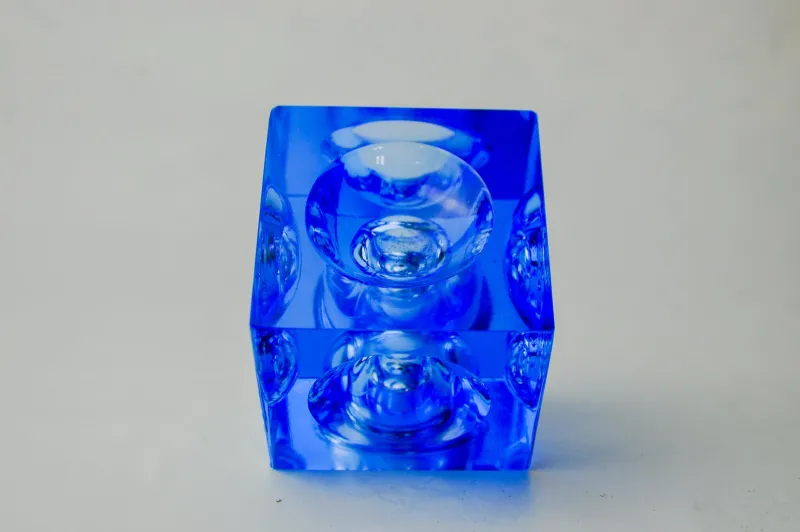 Pamono Blue Murano Glass Lighter attributed to Antonio Imperatore, Italy, 1970s> Dinnerware Accessories