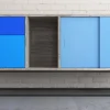 Sale Pamono Blue Real Sideboard by Studio Deusdara