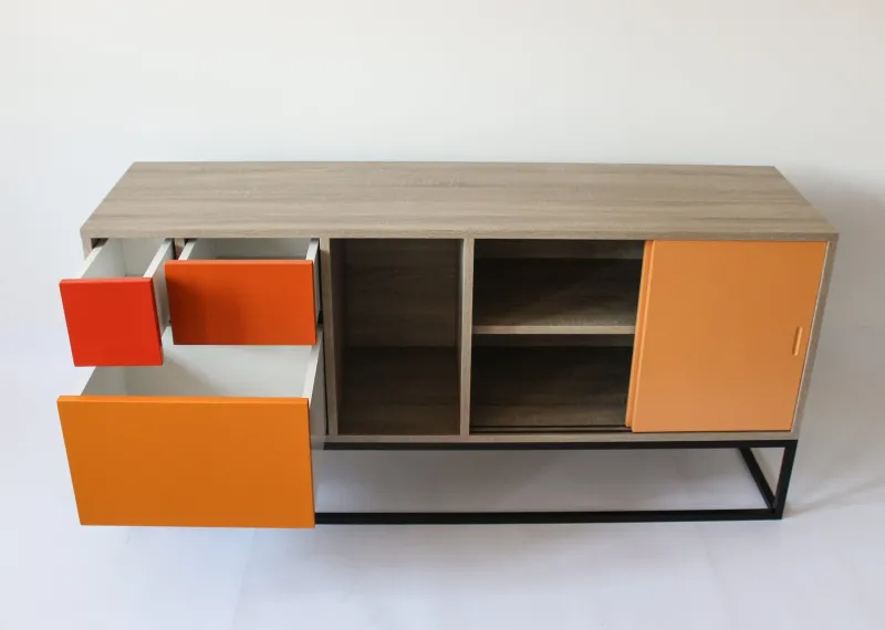 Sale Pamono Blue Real Sideboard by Studio Deusdara