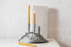Pamono Blue Stone Abra Candelabra by Studio DO><noscript><img width=