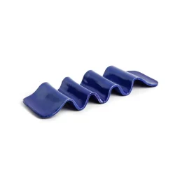 Sale Pamono Blue Wavy Plate by Laura Rubio Bañon