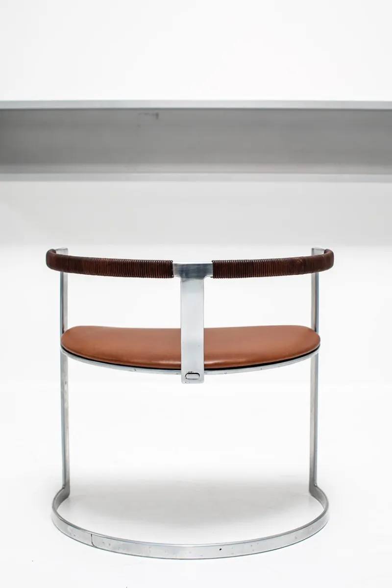 Hot Pamono BO-591 Chair by Preben Fabricius and Jørgen Kastholm for Bo-Ex, 1964