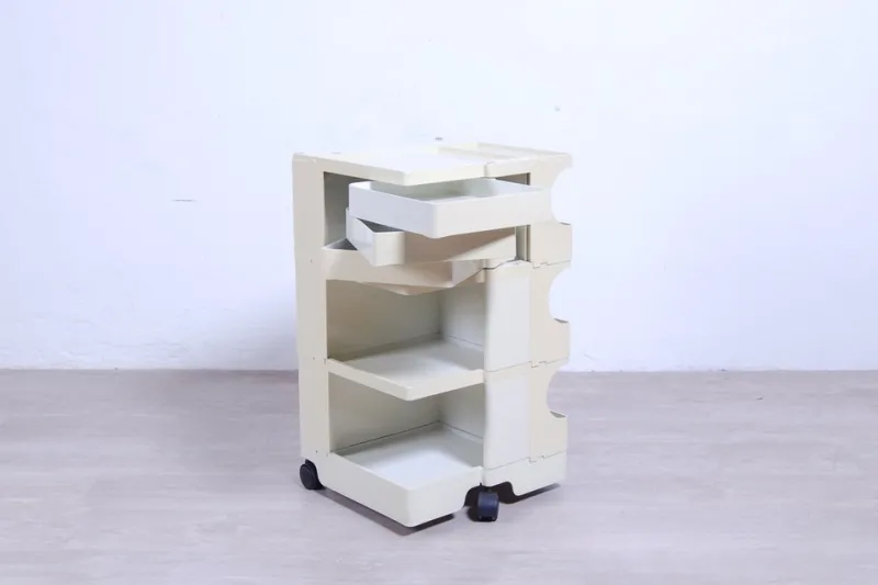 Pamono Boby Technical Cabinet with Wheels by Joe Colombo for Bieffeplast, 1970s> Serving Bar Carts & Trolleys