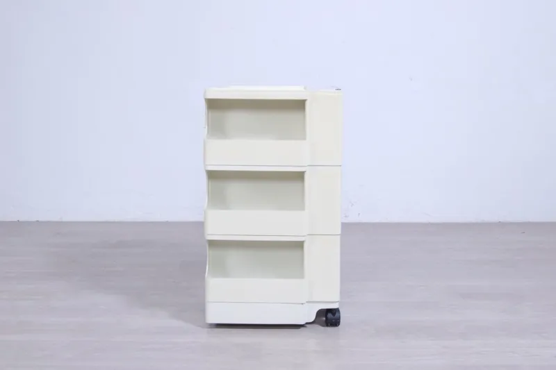Pamono Boby Technical Cabinet with Wheels by Joe Colombo for Bieffeplast, 1970s> Serving Bar Carts & Trolleys