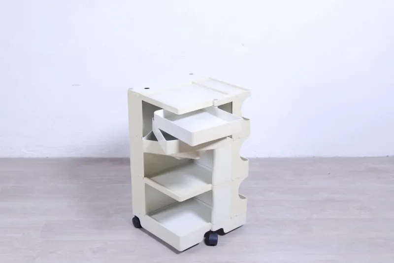 Pamono Boby Technical Cabinet with Wheels by Joe Colombo for Bieffeplast, 1970s> Serving Bar Carts & Trolleys