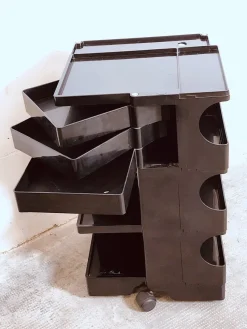 Pamono Boby Trolley by Joe Colombo for Bieffeplast, Italy, 1970s><noscript><img width=