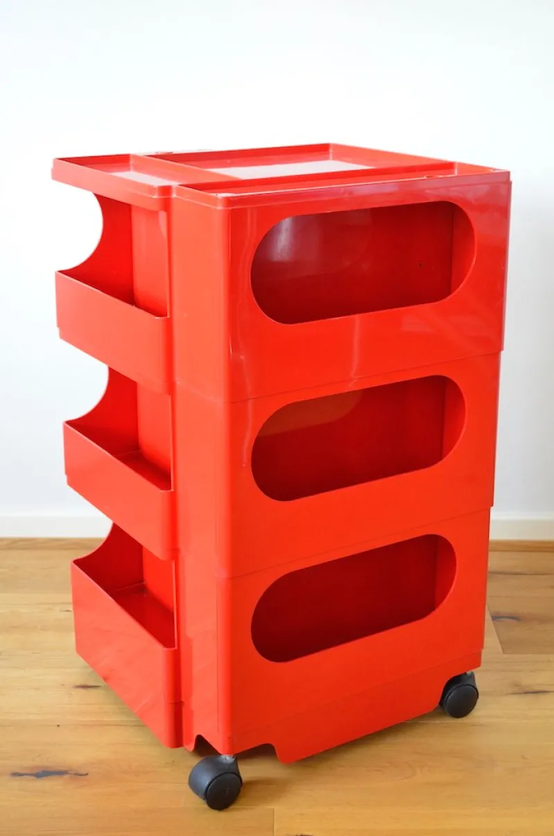 Pamono Boby Trolley by Joe Colombo for Gedy, 1960s> Serving Bar Carts & Trolleys