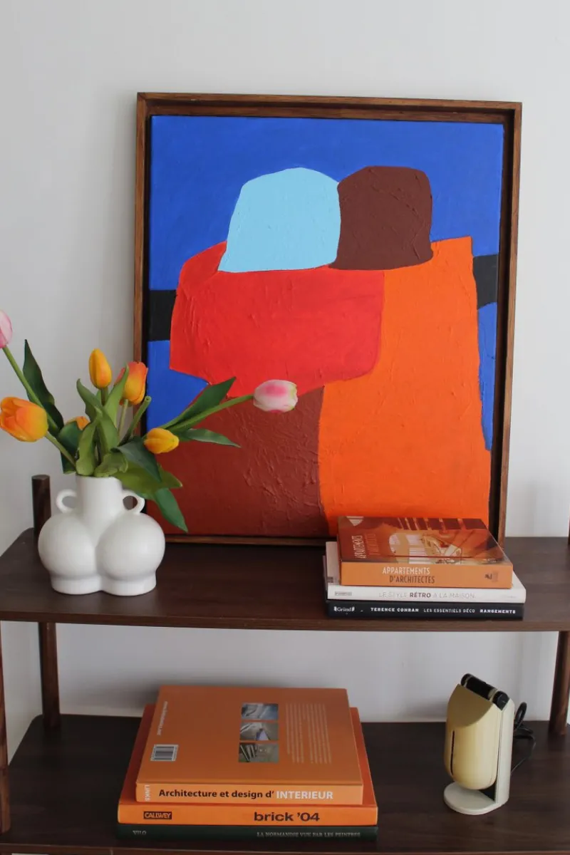 Pamono Bodasca, Came Closer, 2025, Acrylic on Canvas