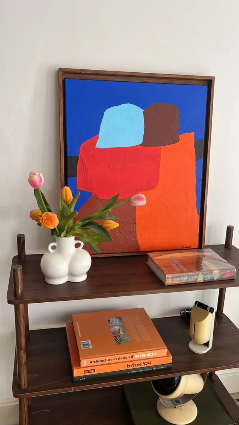 Pamono Bodasca, Came Closer, 2025, Acrylic on Canvas