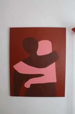 Pamono Bodasca, Can I Hold You, 2025, Acrylic on Canvas> Abstraction