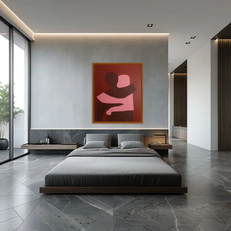 Pamono Bodasca, Can I Hold You, 2025, Acrylic on Canvas> Abstraction