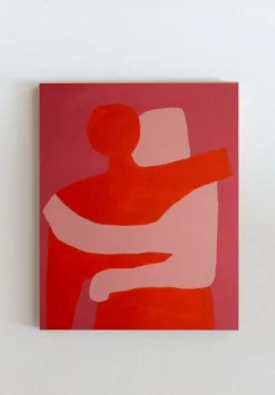 Best Pamono Bodasca, Can I Hold You Orange Version, 2025, Acrylic on Canvas