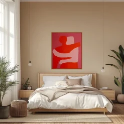 Best Pamono Bodasca, Can I Hold You Orange Version, 2025, Acrylic on Canvas