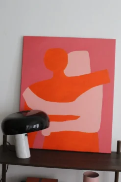 Best Pamono Bodasca, Can I Hold You Orange Version, 2025, Acrylic on Canvas