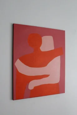 Best Pamono Bodasca, Can I Hold You Orange Version, 2025, Acrylic on Canvas
