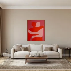 Best Pamono Bodasca, Can I Hold You Orange Version, 2025, Acrylic on Canvas