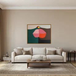Sale Pamono Bodasca, Lips, 2025, Acrylic on Canvas