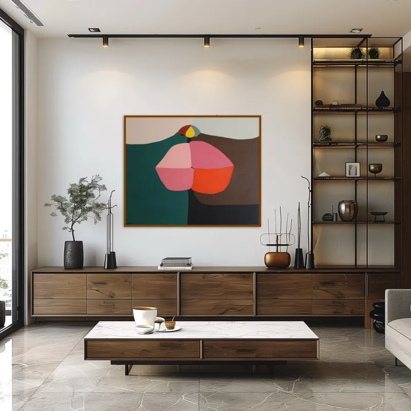 Sale Pamono Bodasca, Lips, 2025, Acrylic on Canvas