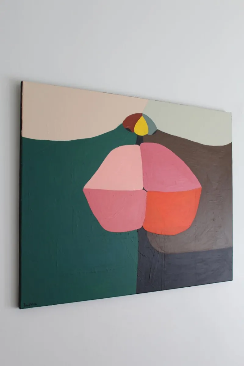 Sale Pamono Bodasca, Lips, 2025, Acrylic on Canvas