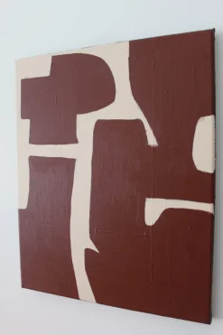 Pamono Bodasca, Organic Abstract, 2025, Acrylic on Stretched Canvas><noscript><img width=