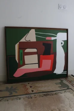 Best Pamono Bodasca, Serenity Colorful Abstract, Acrylic on Canvas, 2025