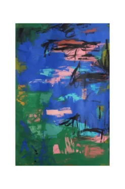 Pamono Bodasca, Summer Garden, Acrylic on Unstretched Canvas, 2025> Abstraction