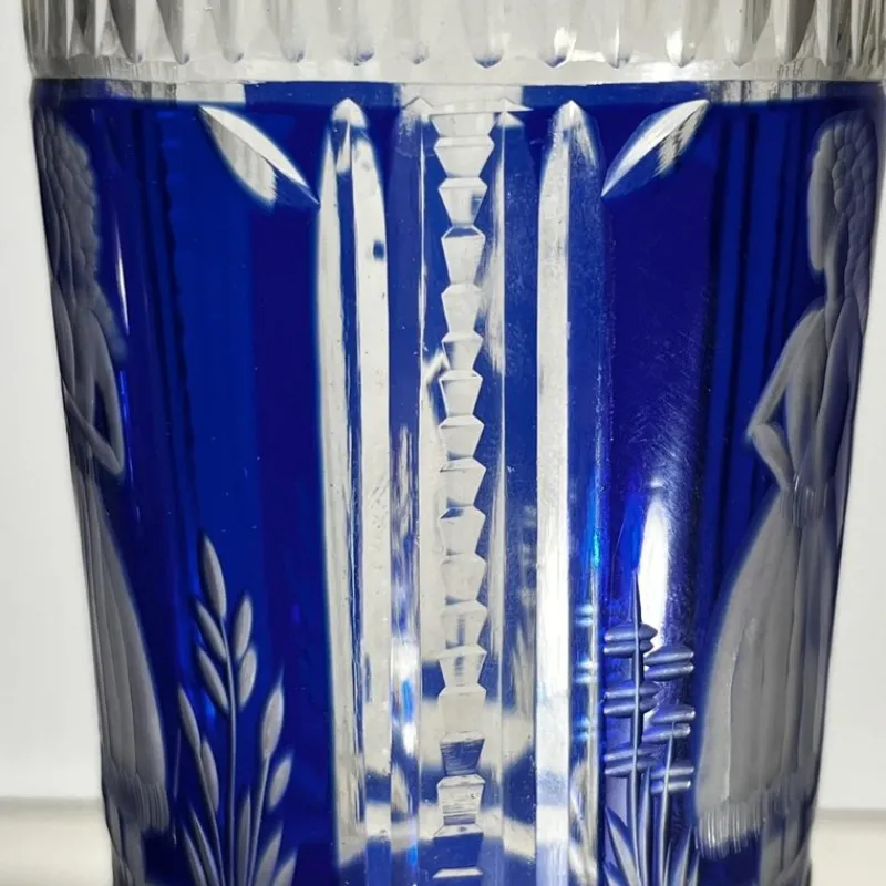 Discount Pamono Bohemian Crystal Glasses, 1900, Set of 2