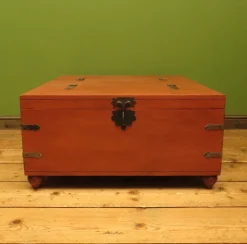 Pamono Bohemian Painted Storage Chest, 1990s> Dressers, Commodes & Chests