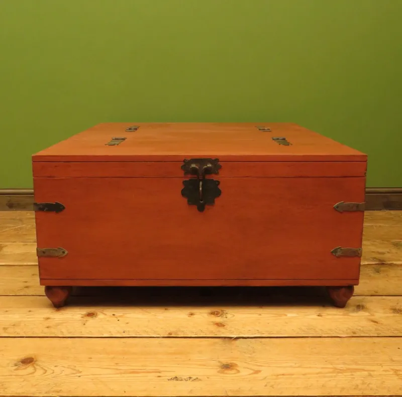 Pamono Bohemian Painted Storage Chest, 1990s> Dressers, Commodes & Chests
