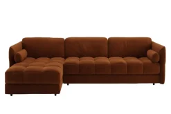 New Pamono Bond Sectional Sofa in Brown Velvet by Moanne