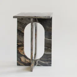 Pamono Bond Side Table in Picasso Marble from Kiwano Concept><noscript><img width=