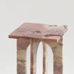 Hot Pamono Bond Side Table in Pink Marble from Kiwano Concept