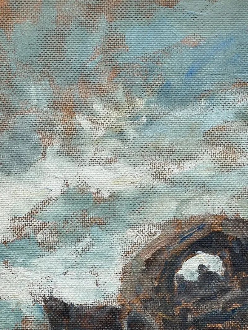Pamono Bonfatti, Caravan, 20th Century, Oil Painting on Canvas> Painting