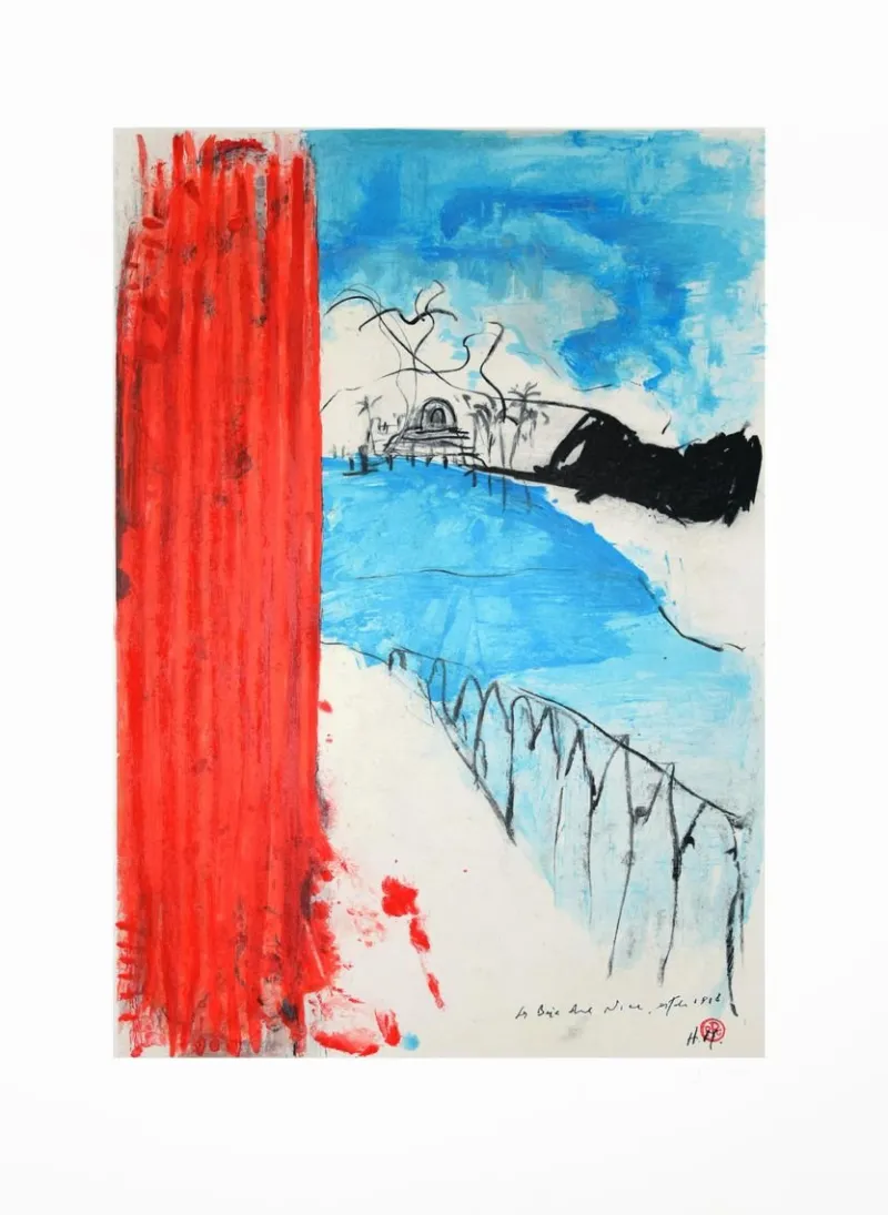 Pamono Bonjour Matisse - Original 5 Lithographs Portfolio by Piero Pizzi Cannella-2007 2007> Surrealist