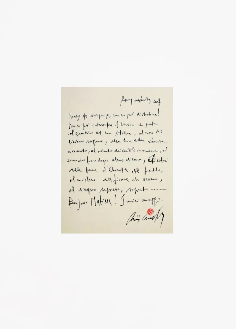 Pamono Bonjour Matisse - Original 5 Lithographs Portfolio by Piero Pizzi Cannella-2007 2007> Surrealist