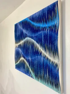 Pamono Boréal, 2023, Mixed Media Textile Artwork