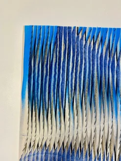 Pamono Boréal, 2023, Mixed Media Textile Artwork