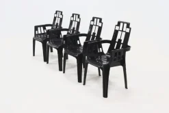 Discount Pamono Boston Chairs by Pierre Paulin for Henry Massonnet, France, 1980s, Set of 4