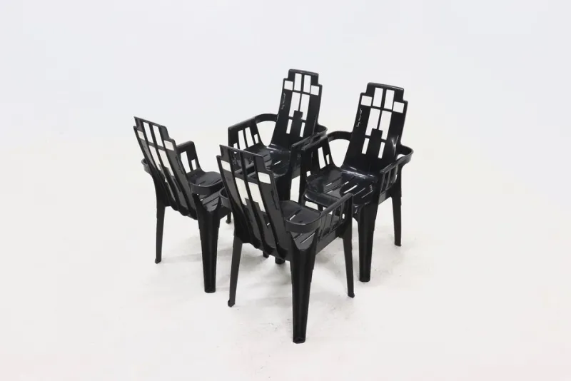 Discount Pamono Boston Chairs by Pierre Paulin for Henry Massonnet, France, 1980s, Set of 4