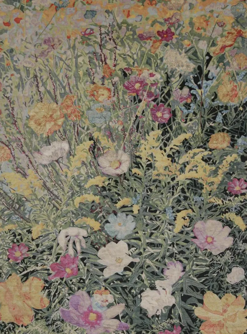 Pamono Botanical Rug from R&K Principal Jahanshah Nazmiyal> Carpets & Textiles|Carpets & Textiles