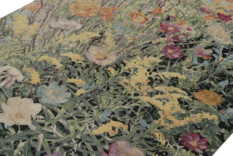 Pamono Botanical Rug from R&K Principal Jahanshah Nazmiyal> Carpets & Textiles|Carpets & Textiles