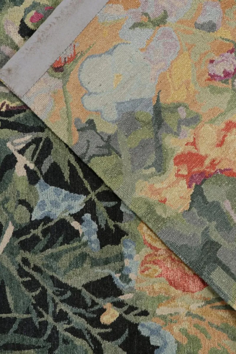 Pamono Botanical Rug from R&K Principal Jahanshah Nazmiyal> Carpets & Textiles|Carpets & Textiles